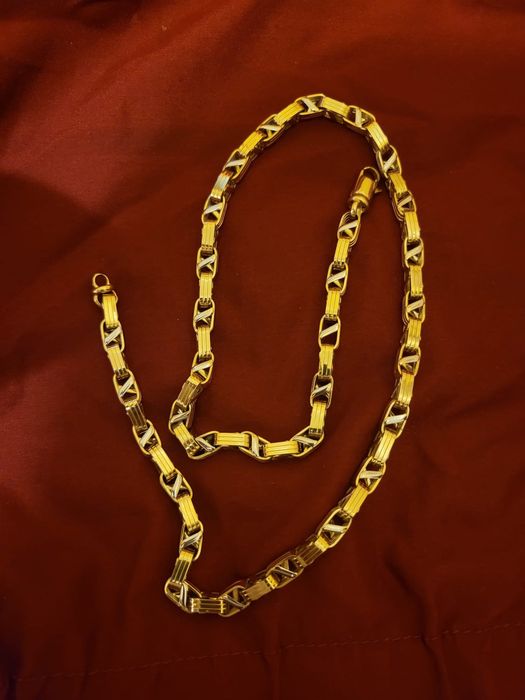 Vand/schimb lant AUR 14k , barbatesc