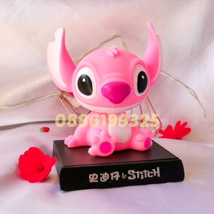 Фигурка Лило и Стич държач за телефон/ Стойка за телефон Lilo Stitch