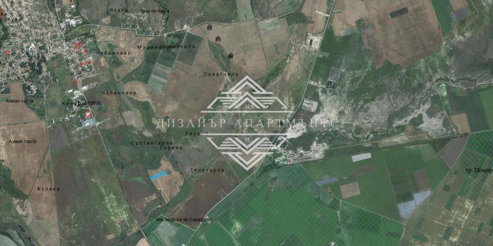 Земеделски имот в Бургас-Рудник площ 8000 цена 18900