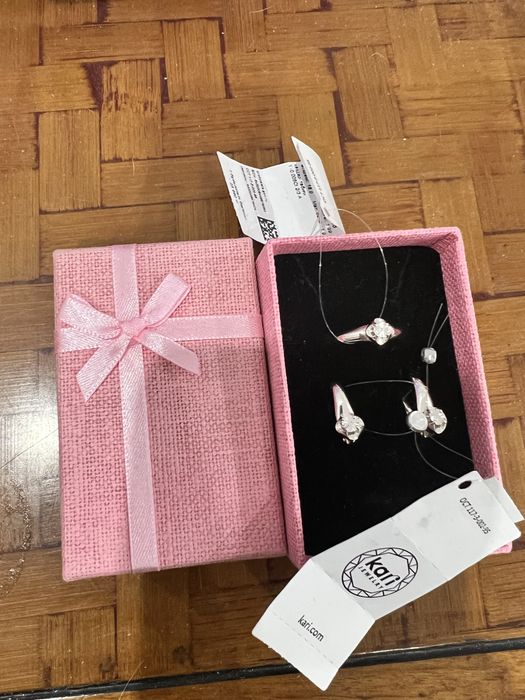 Серебряный набор