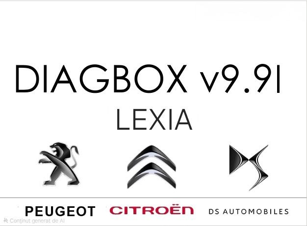 Tester diagnoza PSA diagbox lexia Citroen Peugeot DS PSA