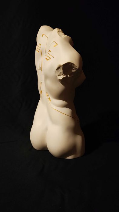Tors „Greek Cyber Goddess”  Sculptură de Colecție cu Compartiment Secret