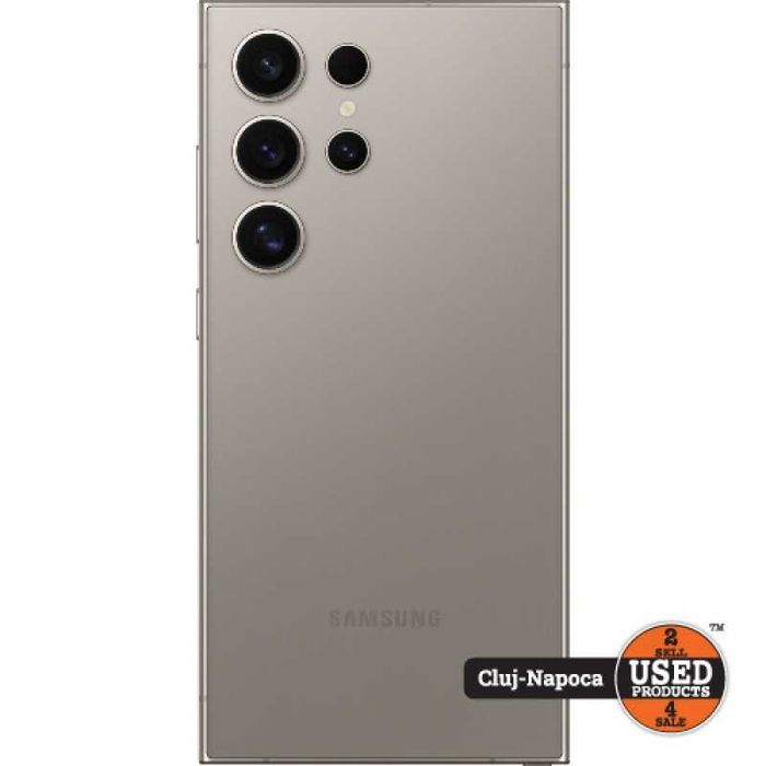 Samsung Galaxy S24 Ultra, 256 Gb, DS, Titanium Gray | UsedProducts.ro