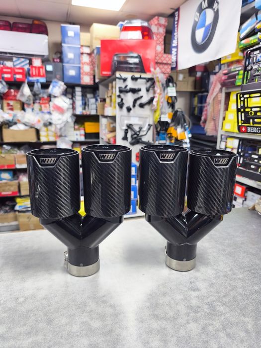 Насадки BMW F10 G30 F30 глушителя