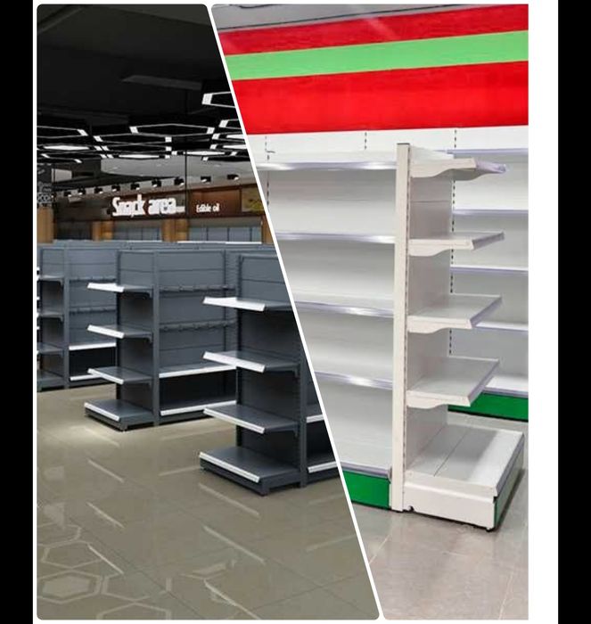 Supermarket tokchalar, dokon stelaji, metal stilaj, temir polka