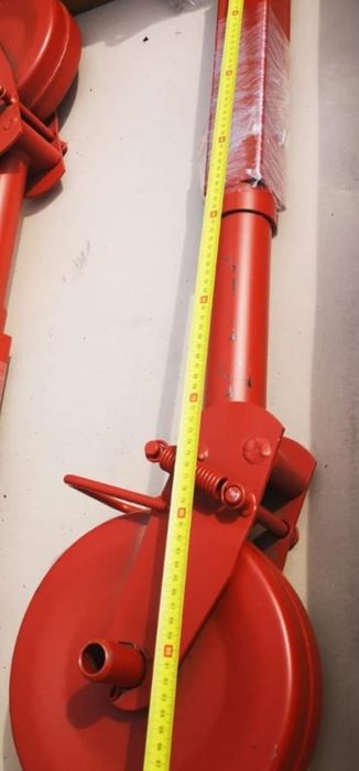 Picior sprijin cu roata remorca îngrășăminte mig gunoi vidanja 7 tone