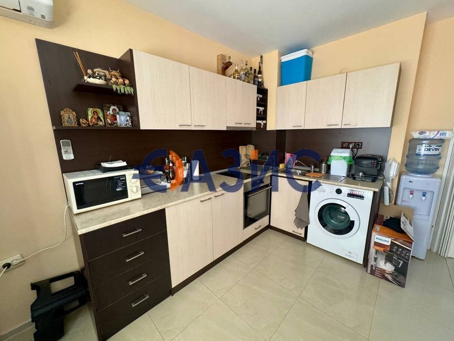 Апартамент с 2 спални без такса поддръжка, кв. Черно Море, Несебър, 76