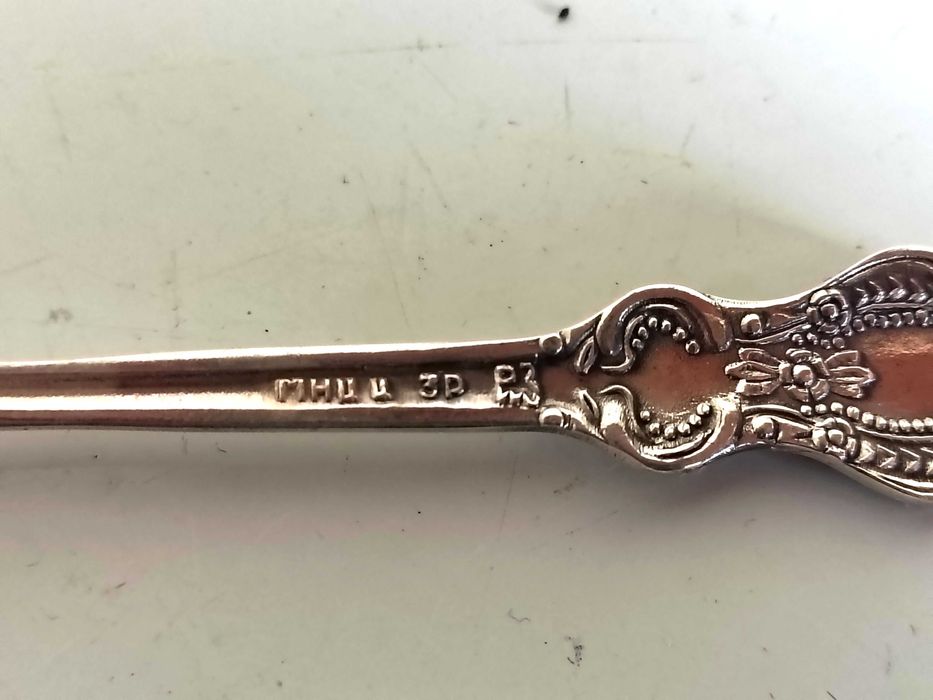 Уникални Посребрени Лъжички СССР