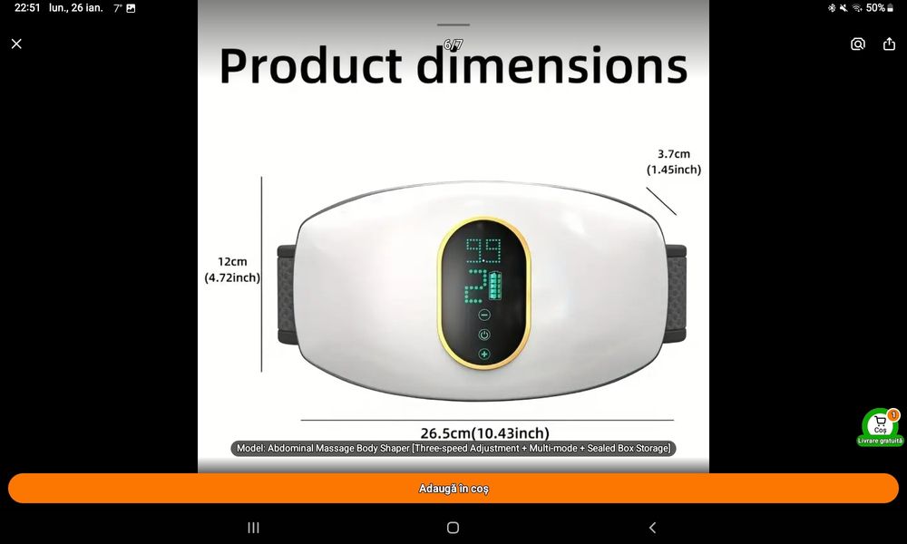 Aparat slăbit și masaj , puternic