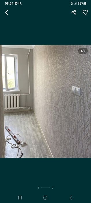 Поклейка обоев,  шпаклевка и т.д