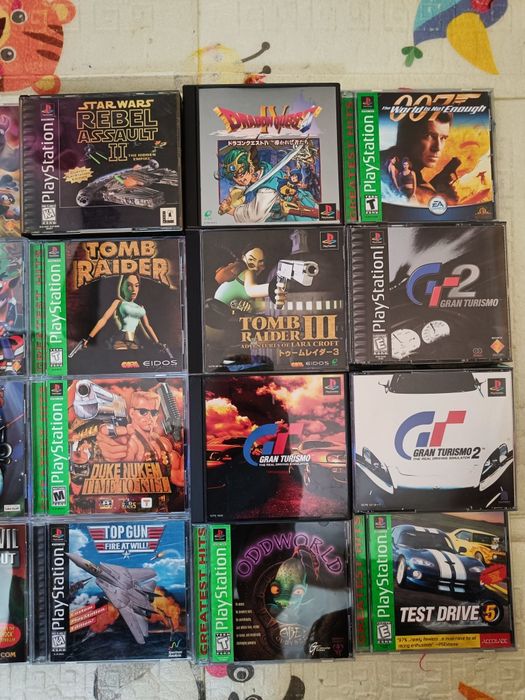 Ps1 игры на дисках лицензионные ntsc