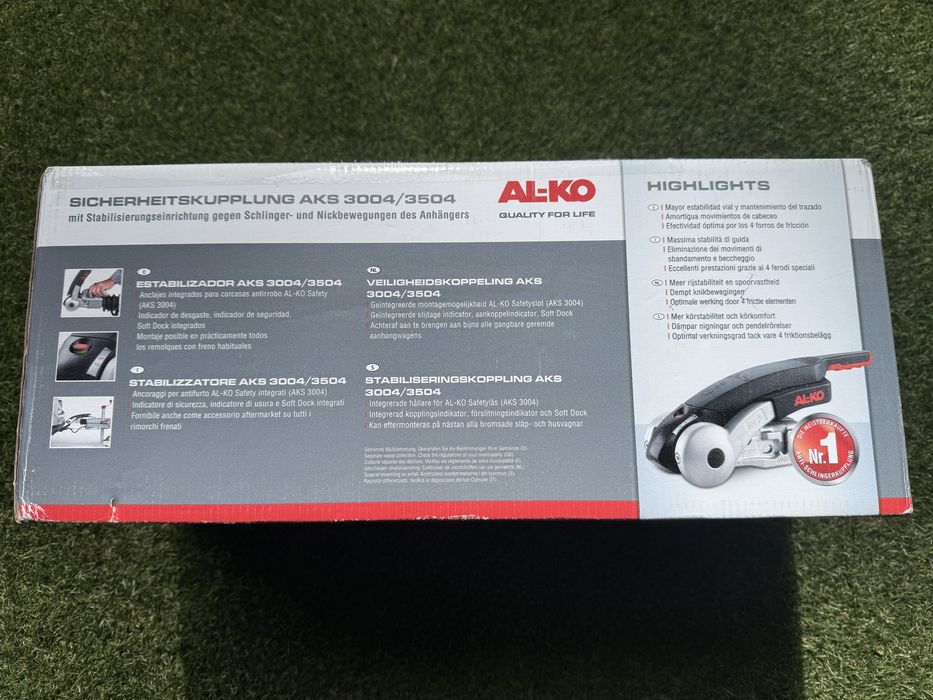 Carlig(cupla)antibalans pentru rulote si remorci aks3004/3504