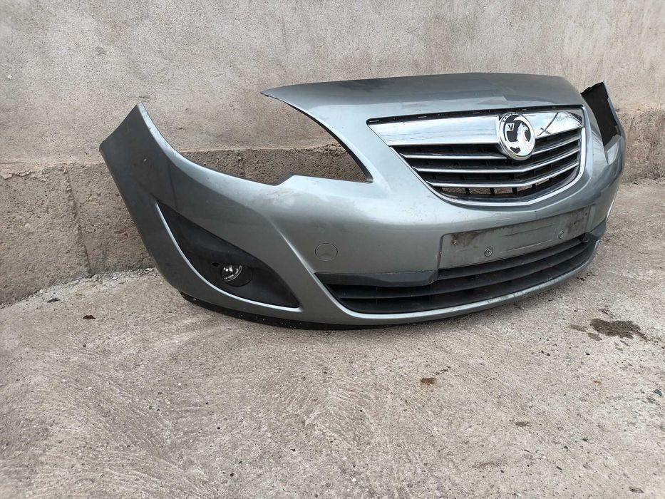 предна броня за опел мерива Б с маска решетки халогени OPEL MERIVA B