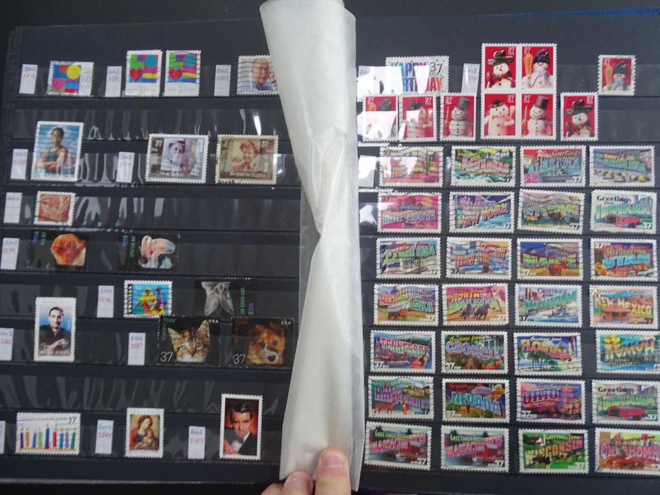 USA/SUA Clasor cu timbre stampilate 1985-2005 (Lot K003)