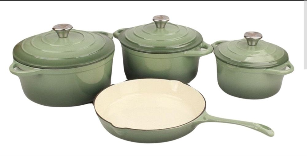 Набор Чугунных казанов Новый