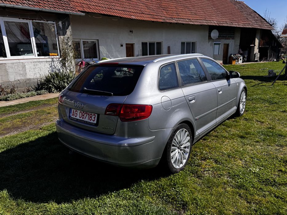 Audi a3 2008 2.0 tdi, sline, quatro