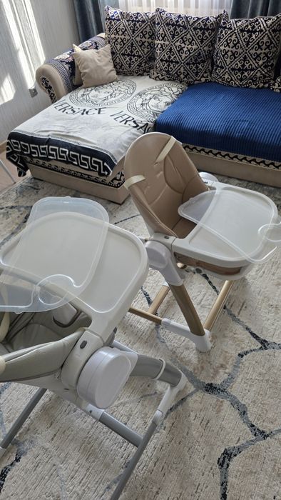 Детский стульчик + качели трансформер Maribel