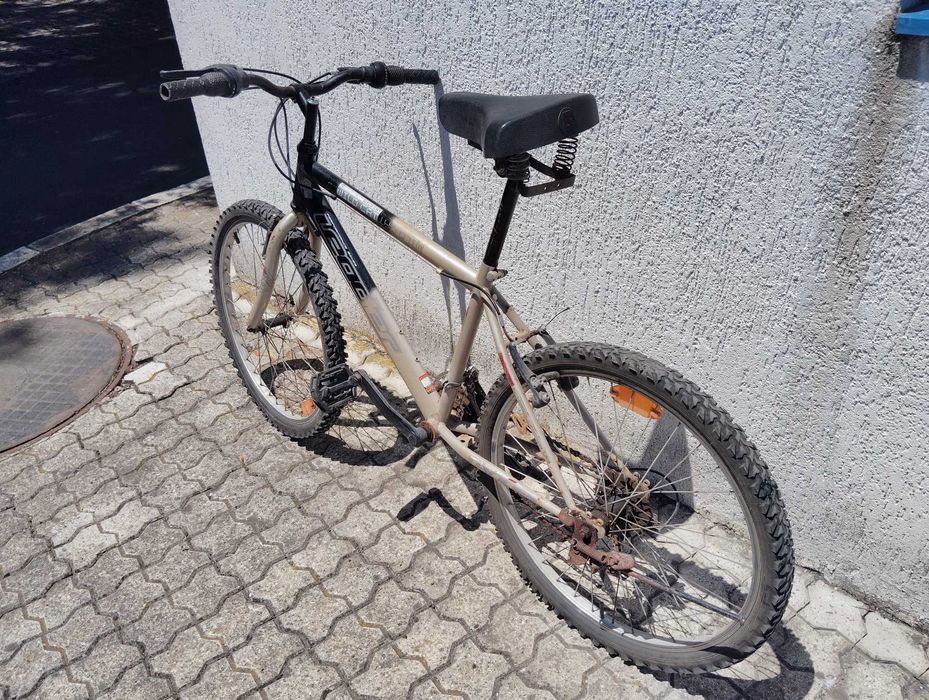 велосипед в движение