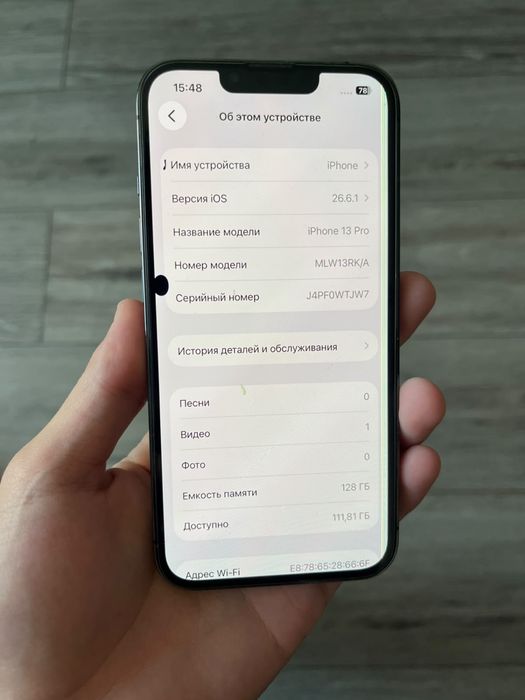iPhone 13 pro (128гб)