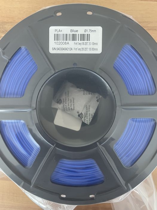 Filament PLA + Plus - Negru, Alb, Gri, Colorate