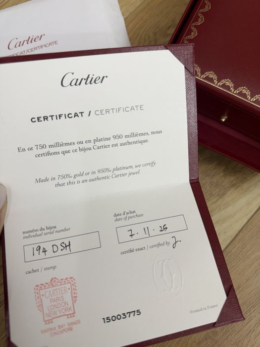 Cartier Juste Un Clou Гвоздь