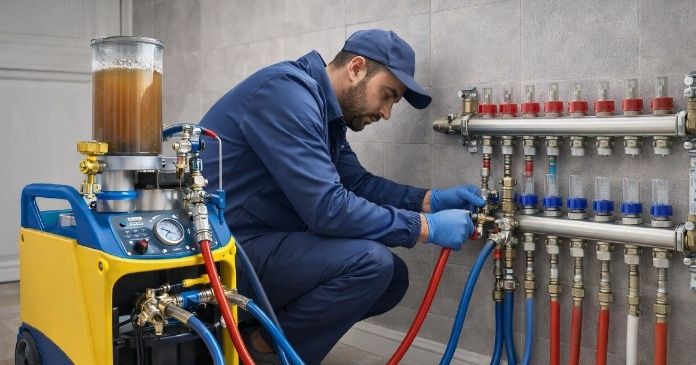 Промывка системы отопления