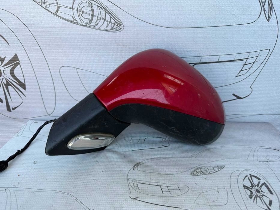 Oglindă Retrovizoare Stânga 2x5 Pini Peugeot 207 Hatchback E9014342 / [2006-2013] / (5B3)