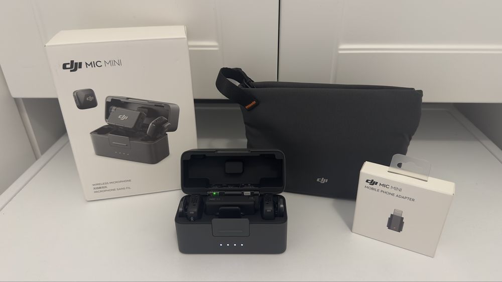 DJI Mic Mini 2 TX + 1 RX + Charging case
