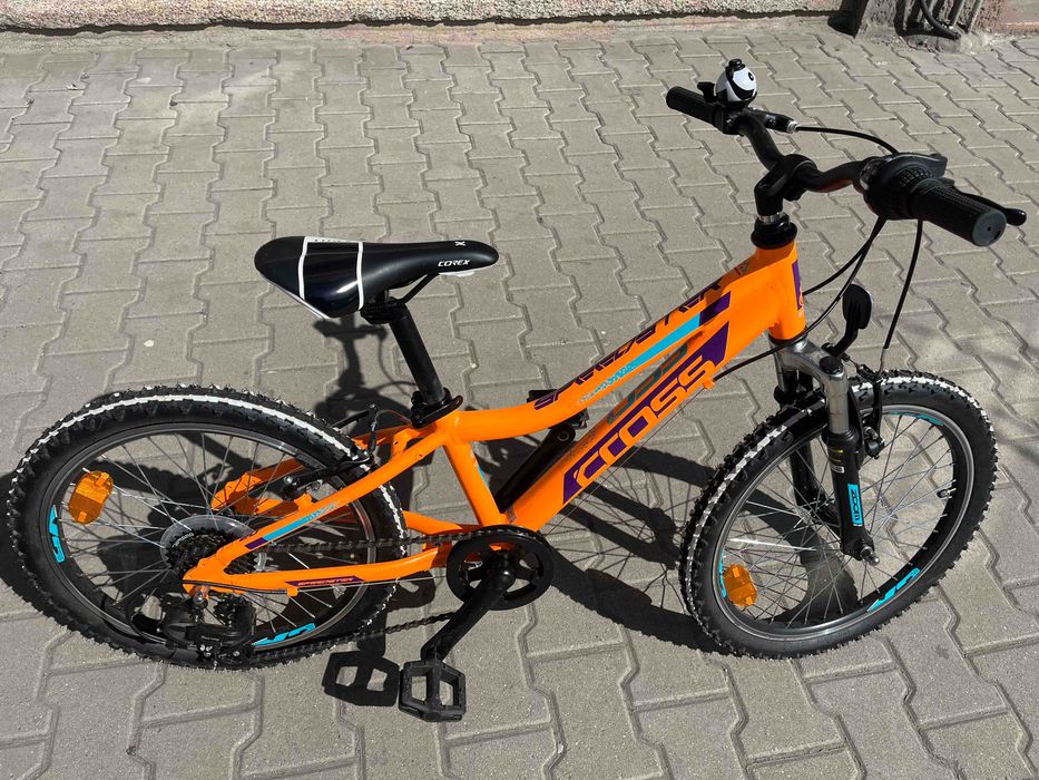Отличен велосипед 20 CROSS Speedster Girl Alloy + подарък ролери
