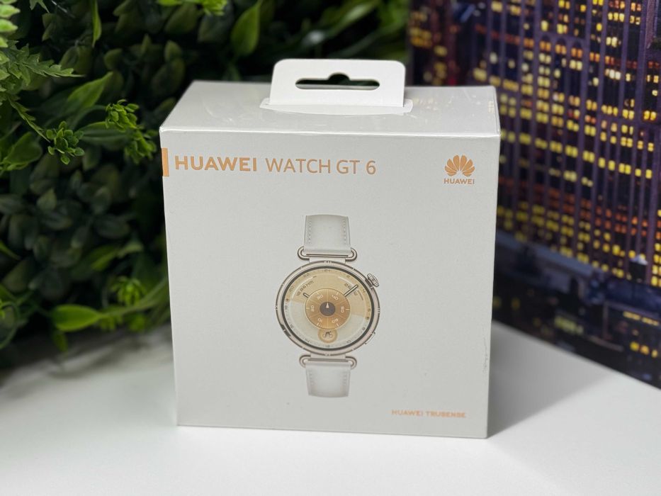 ! НоВо ! Huawei Watch GT 6 41mm White 2г Гаранция