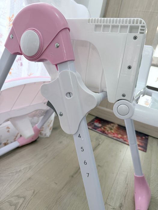 Scaun de masa copii cu roti, reglabil – Ploiesti