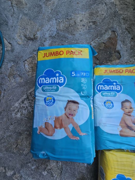 Памперси Mamia 3,4,4+ и 5