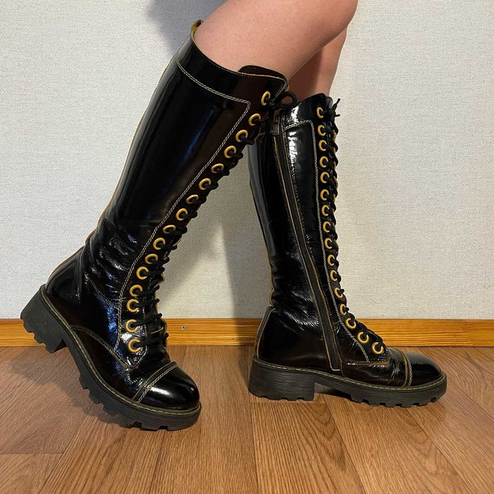 Сапоги зимние высокие