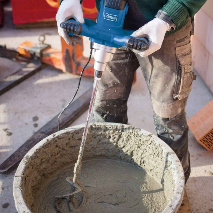 Миксер за строителни разтвори / Бъркалка Scheppach PM1400- чисто нов