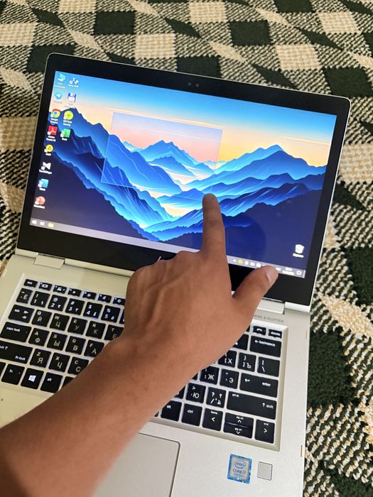 Hp Elitebook 360 ekran sensor ips narxi arzon