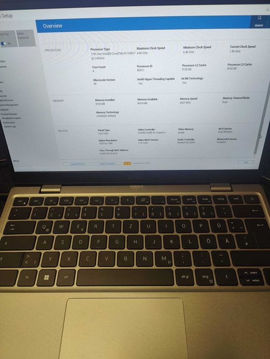 Laptop Dell Latitude 3320