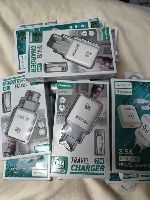 Încărcător rapid 5V. 3,5 A.Transfer fulger Încărcare rapidă Ieșire de