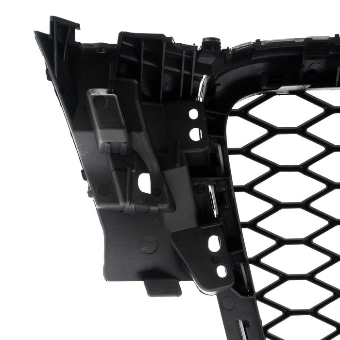 Grilă fără emblemă negru lucios Audi A4 B8 model 2008-2012