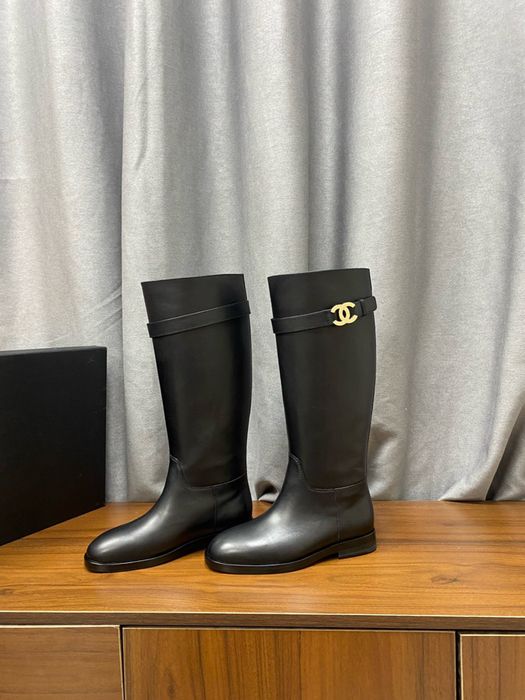 Cizme Chanel piele naturala pe comanda