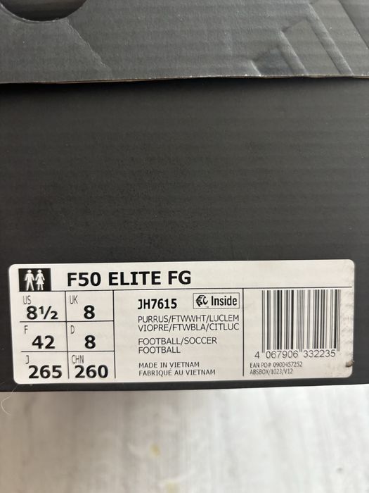 Продавам бутонки Adidas F50
