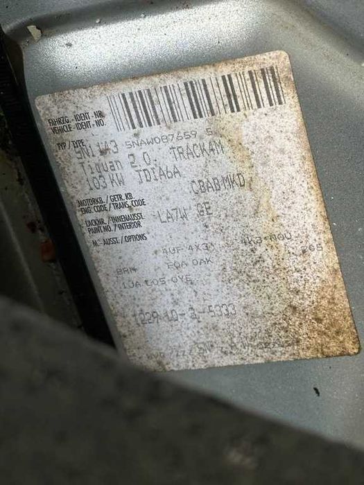 Cutie viteze automata VW Tiguan cod MKD 2.0 Tdi Tip motor CBA