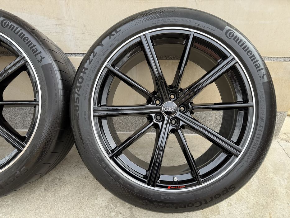 Оригинални джанти 22 цола AUDI SPORT Q7 SQ7 SQ8 RSQ Ауди Кю 8 RS6 BBS Audi SPORT RS6 летни гуми 285/40R22 Q8 MTM ABT 22 цола 5Х112 speedline original