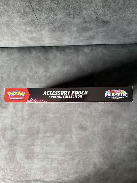 Pokemon Prismatic Evolutions Accessory Pouch Set