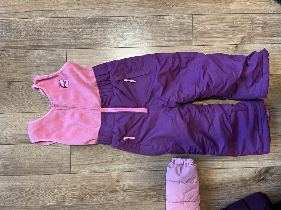 Детски зимен екип за момиче 3-4 години