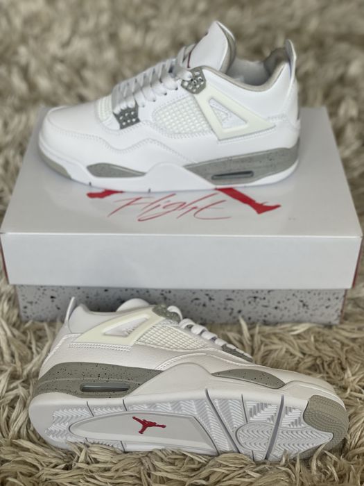Jordan 4 Retro Oreo White Air Grey