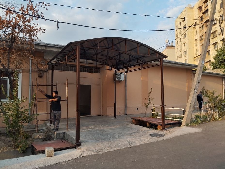 Навес для машины