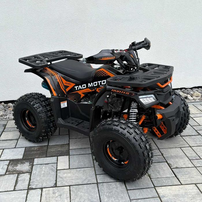 Atv 125cc Tao Hunter II 8" automat 4T benzina negru/portocaliu