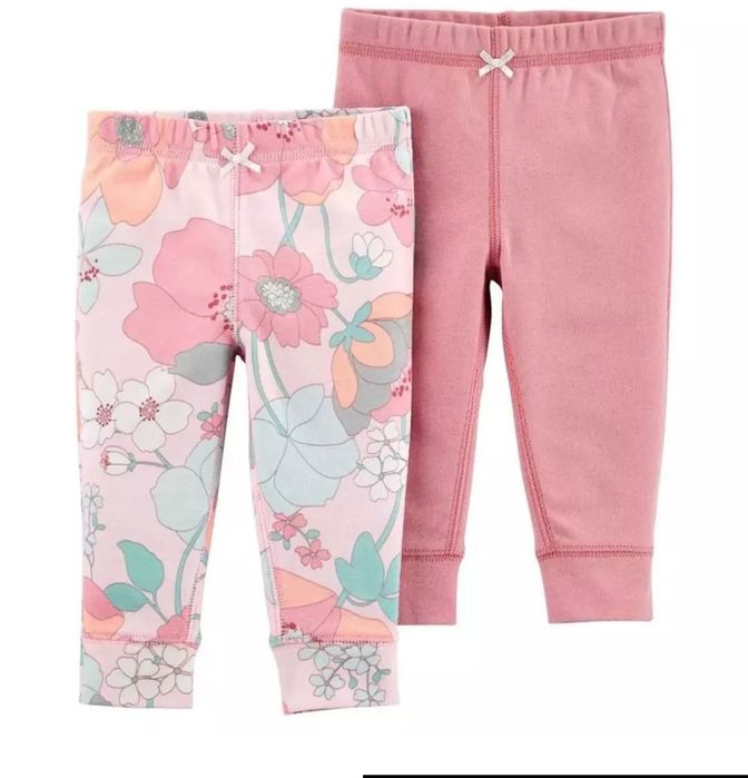 Carter's Set 2 pantaloni flori 3 luni