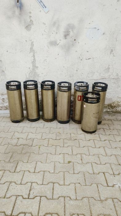 Алуминиеви канти за постмикс/безалкохолни/ 7 бр х 20 л