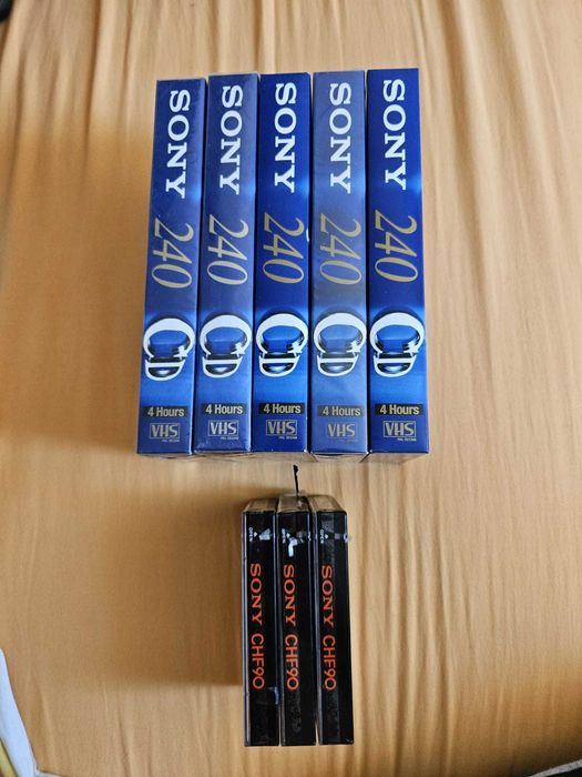 Casete VHS si audio SONY